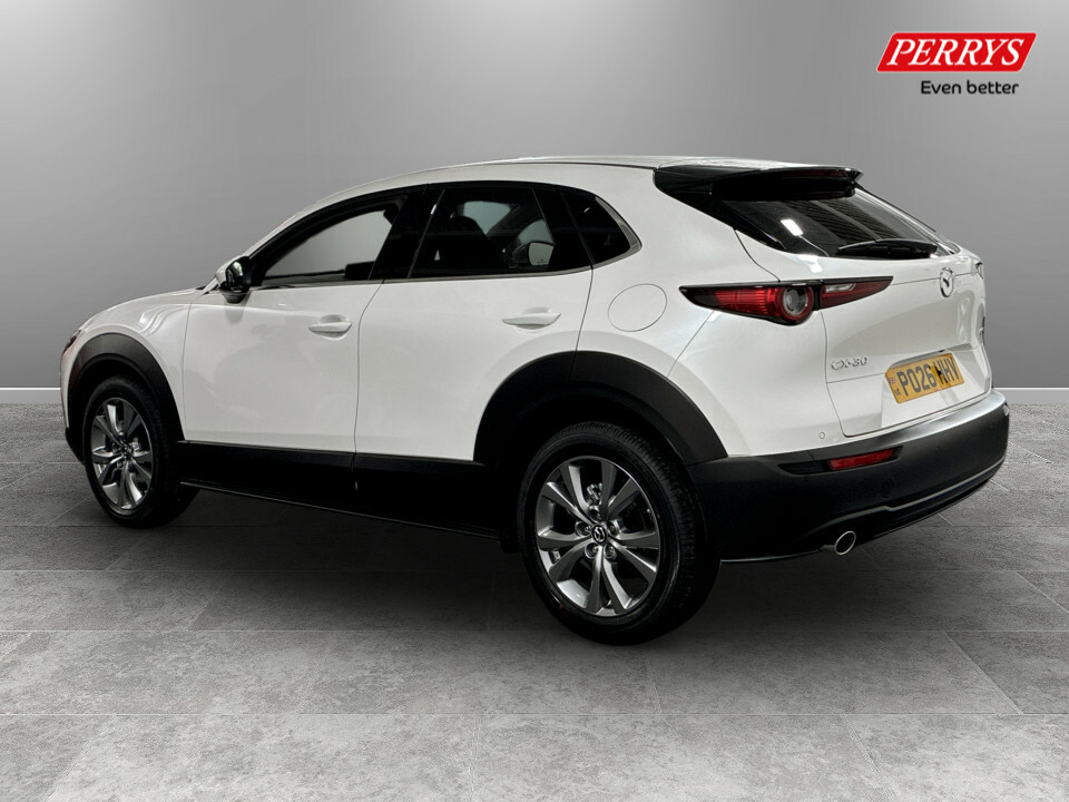 Mazda CX-30 2.5 E-skyactiv G Mhev 140 Exclusive-line White #5