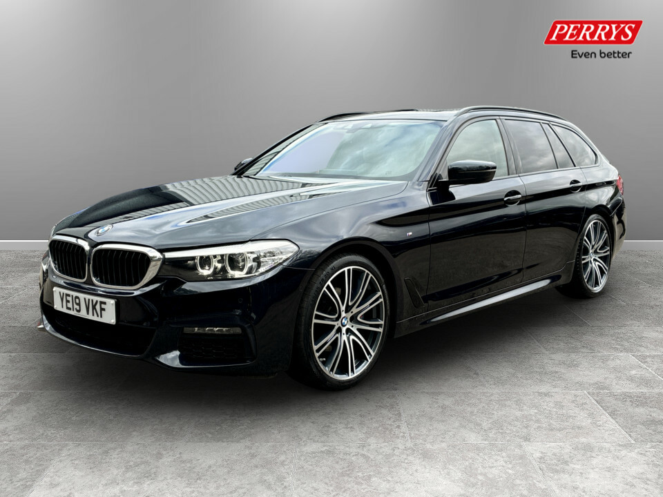 BMW 5 Series 530D M Sport Black #3