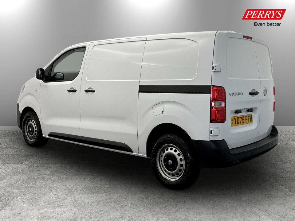 Vauxhall Vivaro 2.0 Turbo D 145 Prime H1 Van YO75FFH White #5