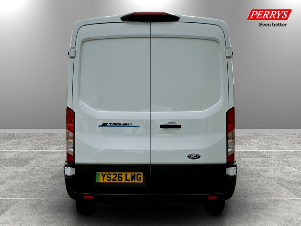 Ford Transit Custom E-transit Trend Van 350 L3 H2 135Kw Rwd 1 Speed YS26LWG White #6