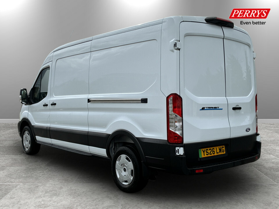 Ford Transit Custom E-transit Trend Van 350 L3 H2 135Kw Rwd 1 Speed YS26LWG White #5