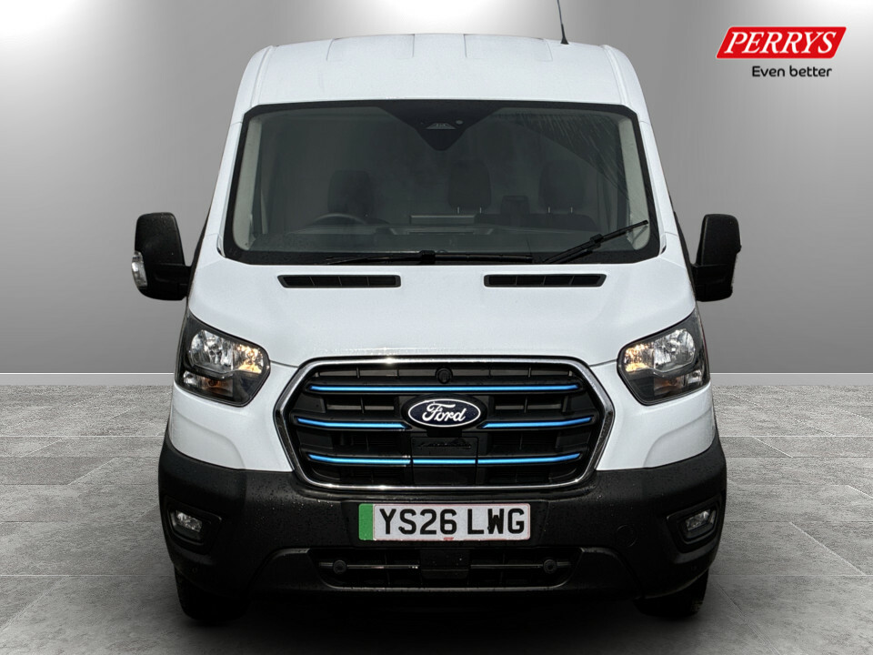 Ford Transit Custom E-transit Trend Van 350 L3 H2 135Kw Rwd 1 Speed YS26LWG White #2