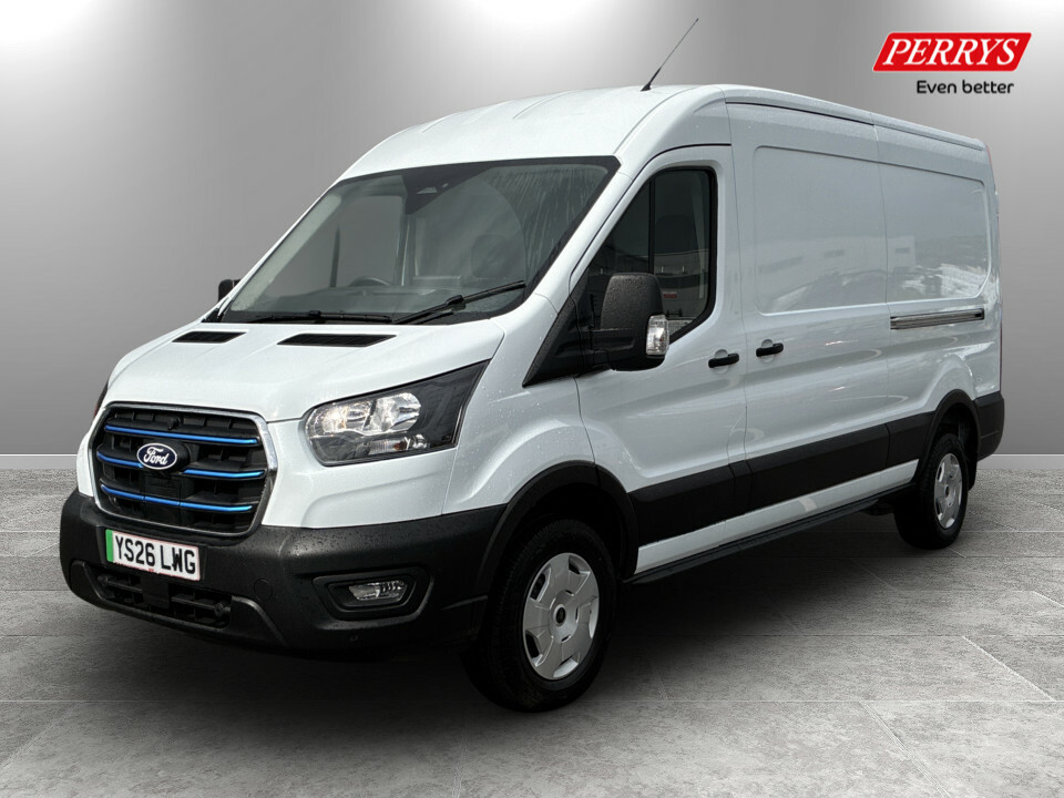 Ford Transit Custom E-transit Trend Van 350 L3 H2 135Kw Rwd 1 Speed YS26LWG White #3