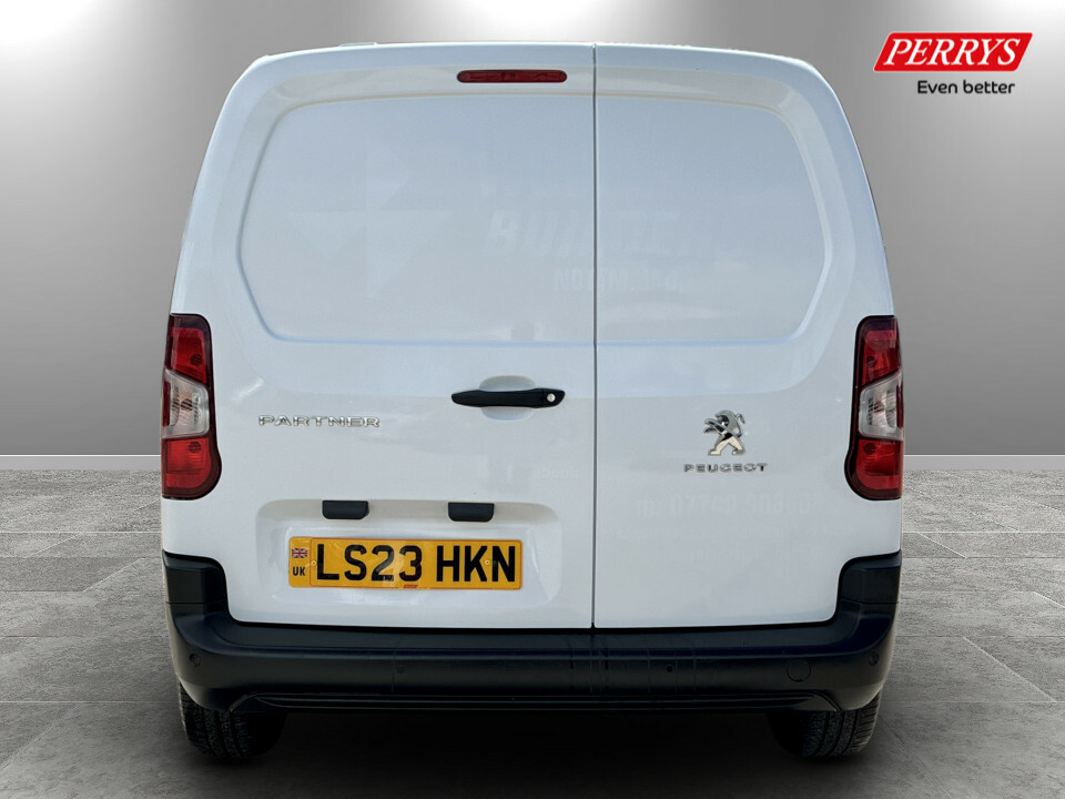 Peugeot Partner 1000 1.5 Bluehdi 100 Professional Premium Van LS23HKN White #6
