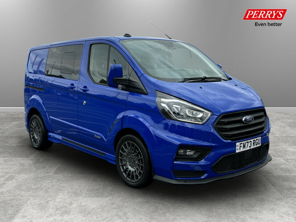 Ford Transit Custom 2.0 Ecoblue 170Ps Low Roof Dcab Limited Van Blue