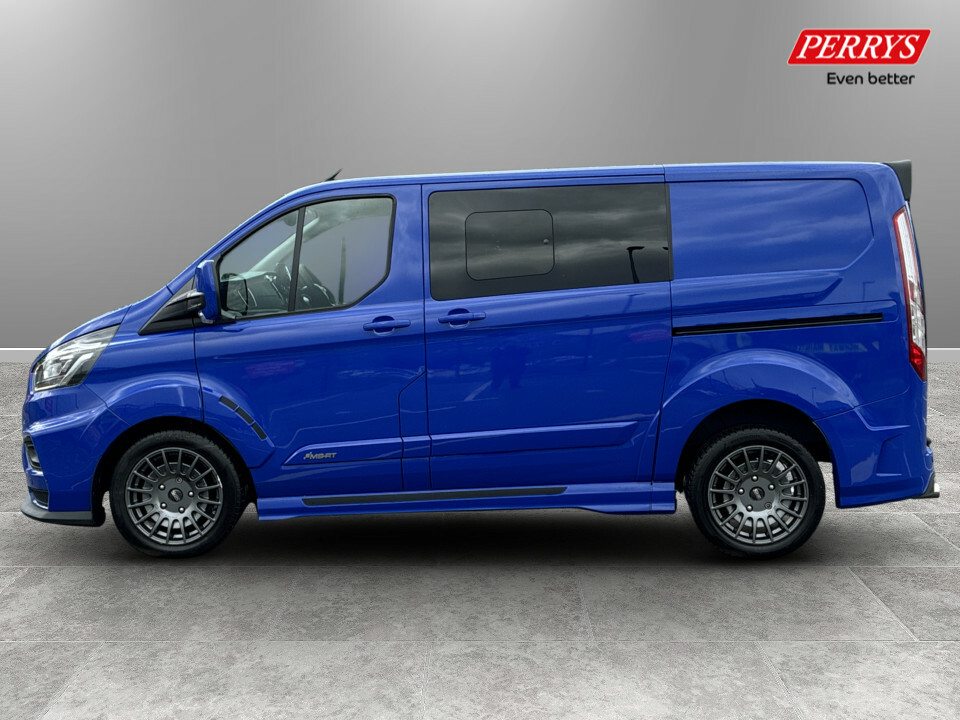 Ford Transit Custom 2.0 Ecoblue 170Ps Low Roof Dcab Limited Van FM73RGU Blue #4