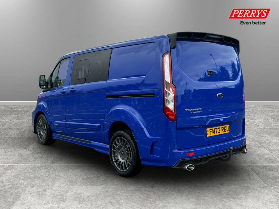 Ford Transit Custom 2.0 Ecoblue 170Ps Low Roof Dcab Limited Van FM73RGU Blue #5