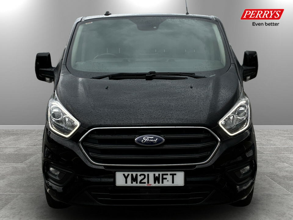 Ford Transit Custom 2.0 Ecoblue 130Ps Low Roof Limited Van YM21WFT Black #2