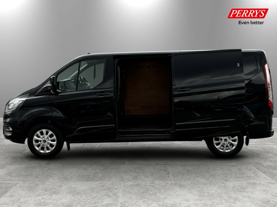 Ford Transit Custom 2.0 Ecoblue 130Ps Low Roof Limited Van YM21WFT Black #4