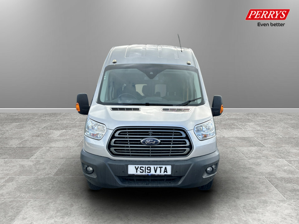 Ford Transit Custom 2.2 Tdci 125Ps H3 18 Seater Trend Silver #2