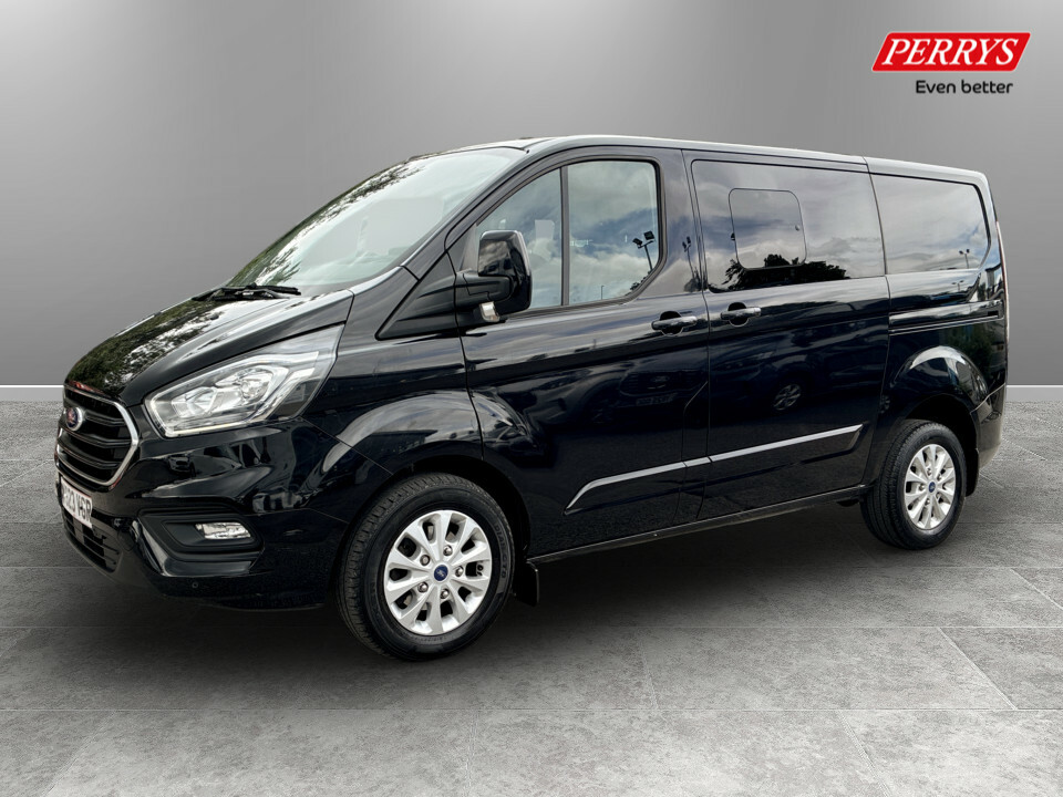 Ford Transit Custom 2.0 Ecoblue 130Ps Low Roof Dcab Limited Van YS23VGR Black #3