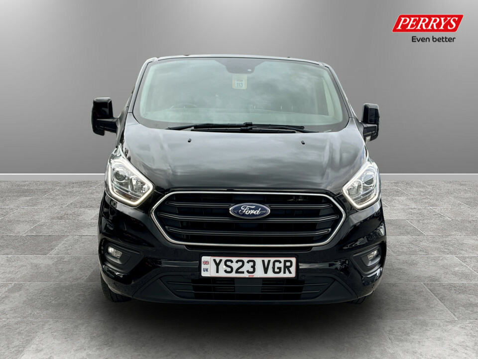 Ford Transit Custom 2.0 Ecoblue 130Ps Low Roof Dcab Limited Van YS23VGR Black #2
