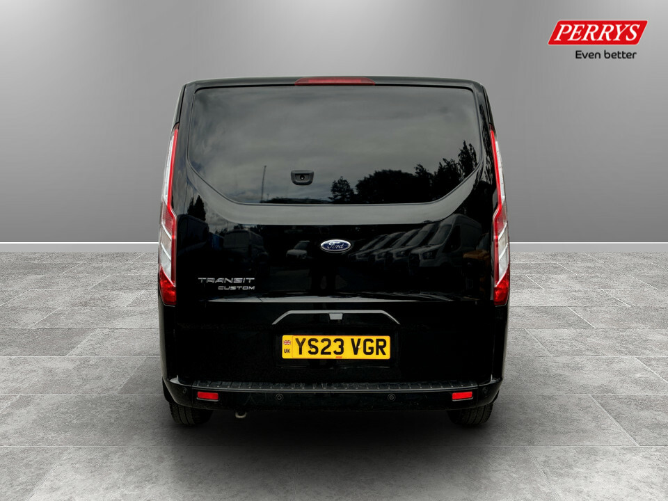 Ford Transit Custom 2.0 Ecoblue 130Ps Low Roof Dcab Limited Van YS23VGR Black #6