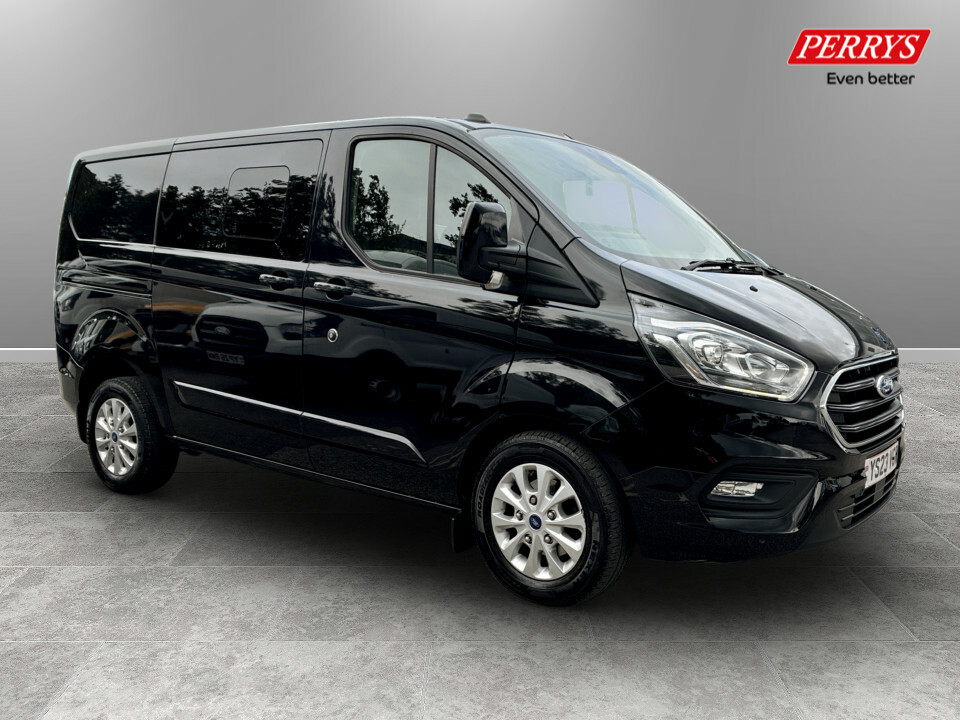 Ford Transit Custom 2.0 Ecoblue 130Ps Low Roof Dcab Limited Van Black