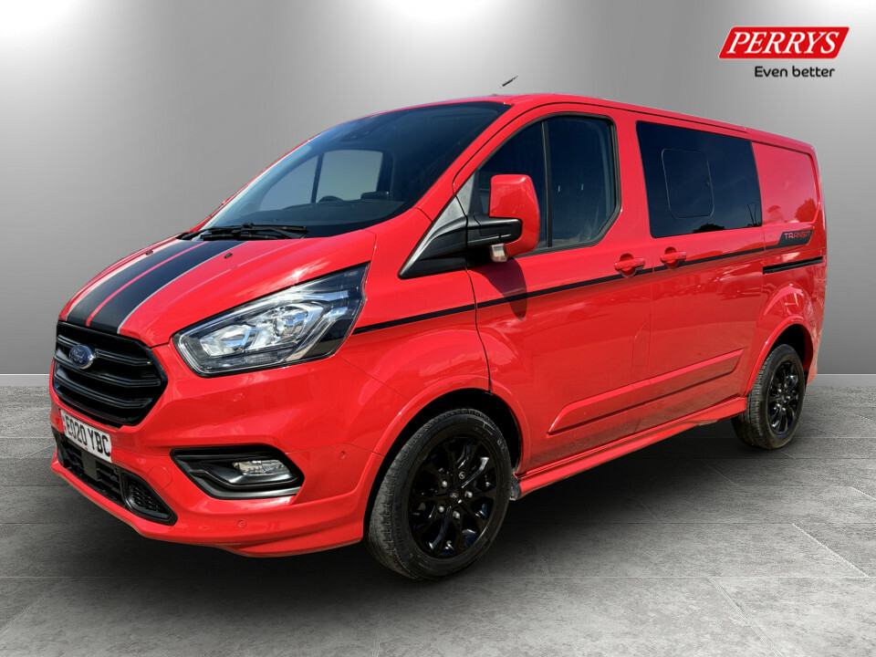 Ford Transit Custom 320 5 Seat L1 2.0 Ecoblue 185Ps Dcab Sport Van Au Red #3