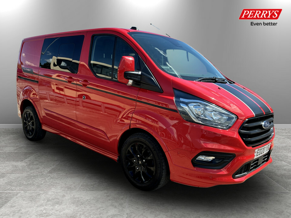 Ford Transit Custom 320 5 Seat L1 2.0 Ecoblue 185Ps Dcab Sport Van Au Red