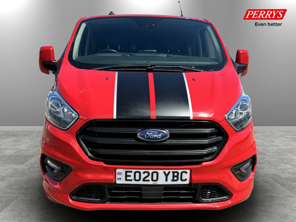 Ford Transit Custom 320 5 Seat L1 2.0 Ecoblue 185Ps Dcab Sport Van Au Red #2
