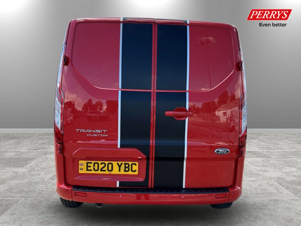 Ford Transit Custom 320 5 Seat L1 2.0 Ecoblue 185Ps Dcab Sport Van Au Red #6