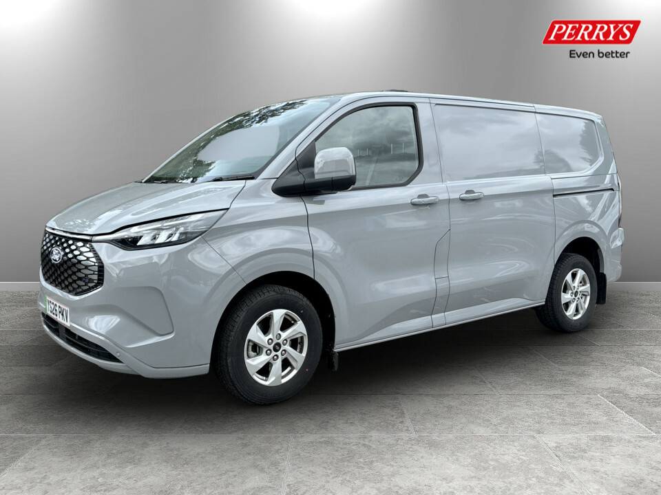 Ford Transit Custom 100Kw 65Kwh H1 Van Limited YS26PKV Grey #3