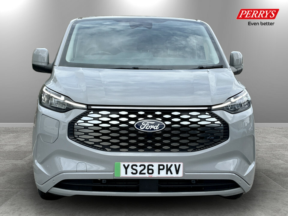 Ford Transit Custom 100Kw 65Kwh H1 Van Limited YS26PKV Grey #2