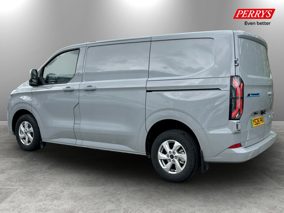 Ford Transit Custom 100Kw 65Kwh H1 Van Limited YS26PKV Grey #5