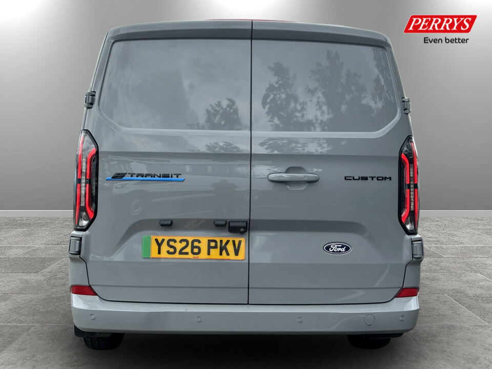 Ford Transit Custom 100Kw 65Kwh H1 Van Limited YS26PKV Grey #6