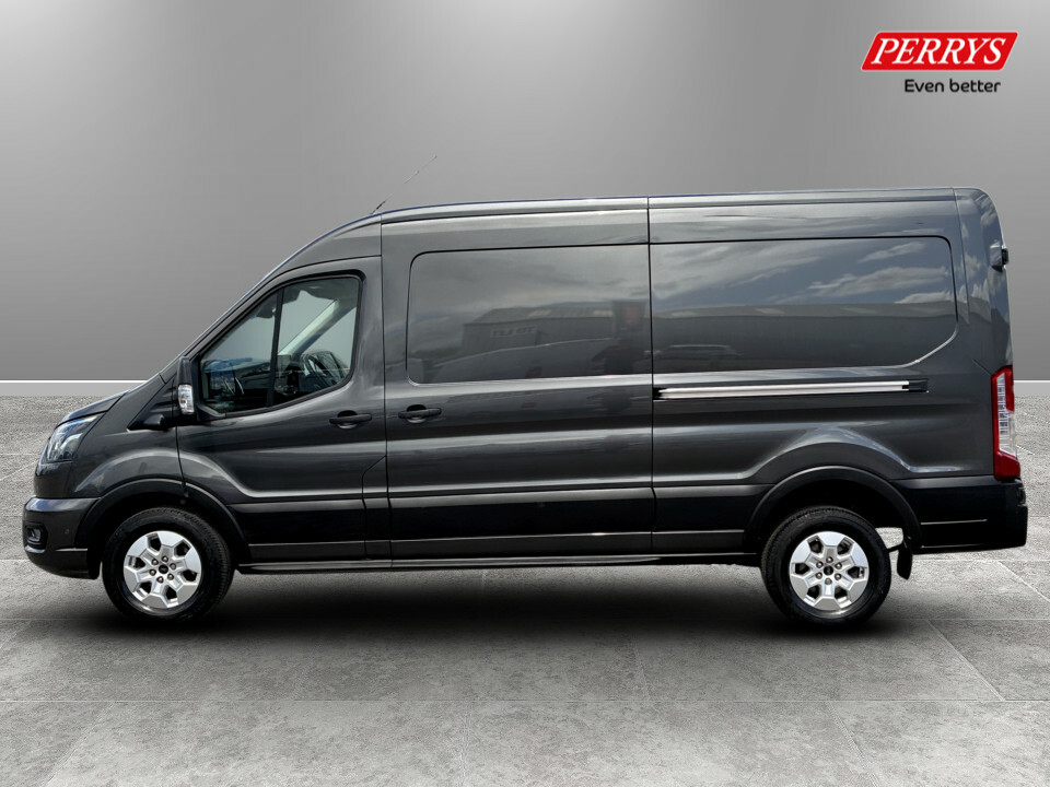 Ford Transit Custom 2.0 Ecoblue 165Ps H2 Limited Van Nav LB25RWV Grey #4