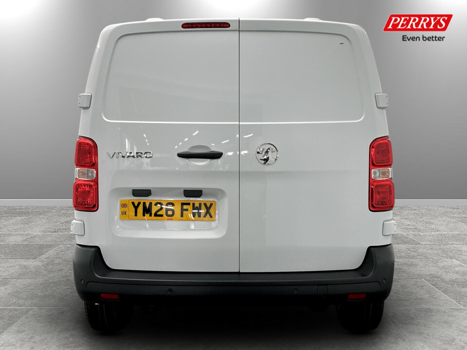 Vauxhall Vivaro 2.0 Turbo D 145 Prime H1 Van White #6