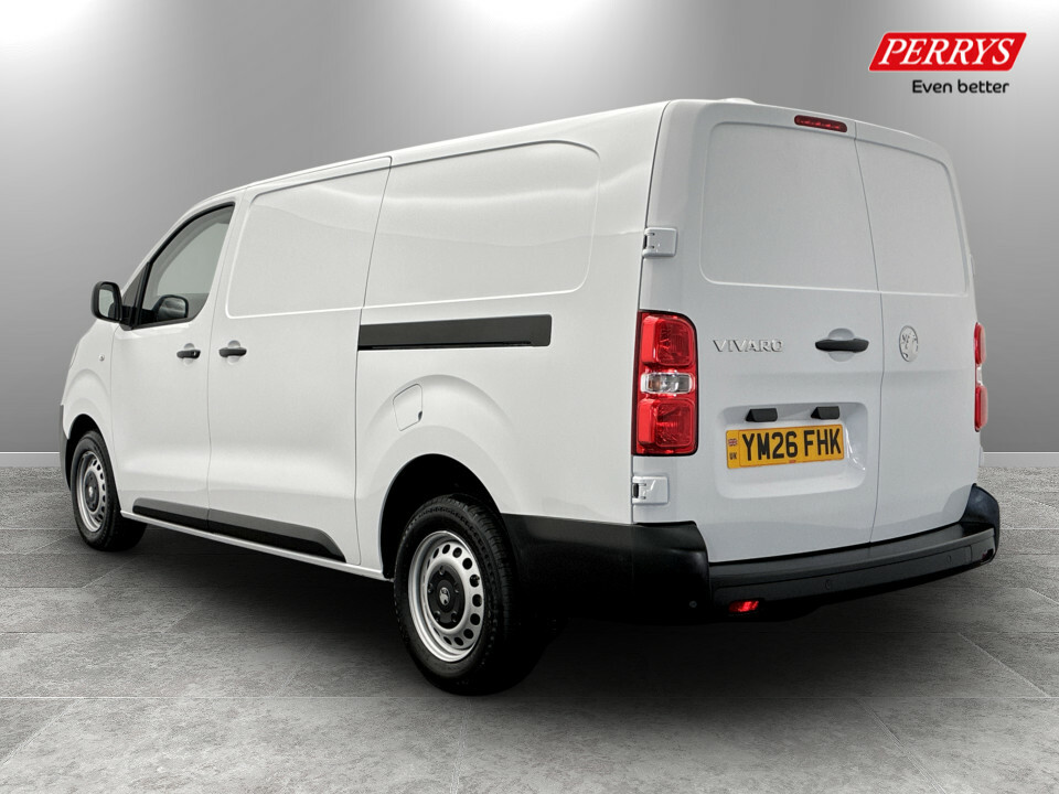 Vauxhall Vivaro 2.0 Turbo D 145 Prime H1 Van White #5