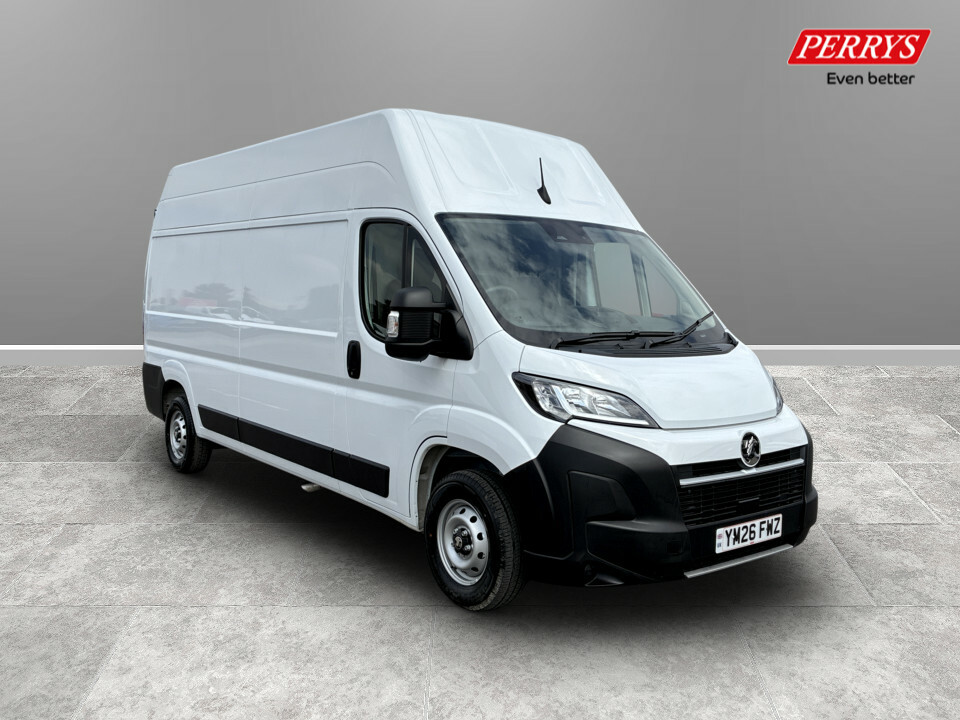 Vauxhall Movano 2.2 Turbo D 140 H3 Van Prime White