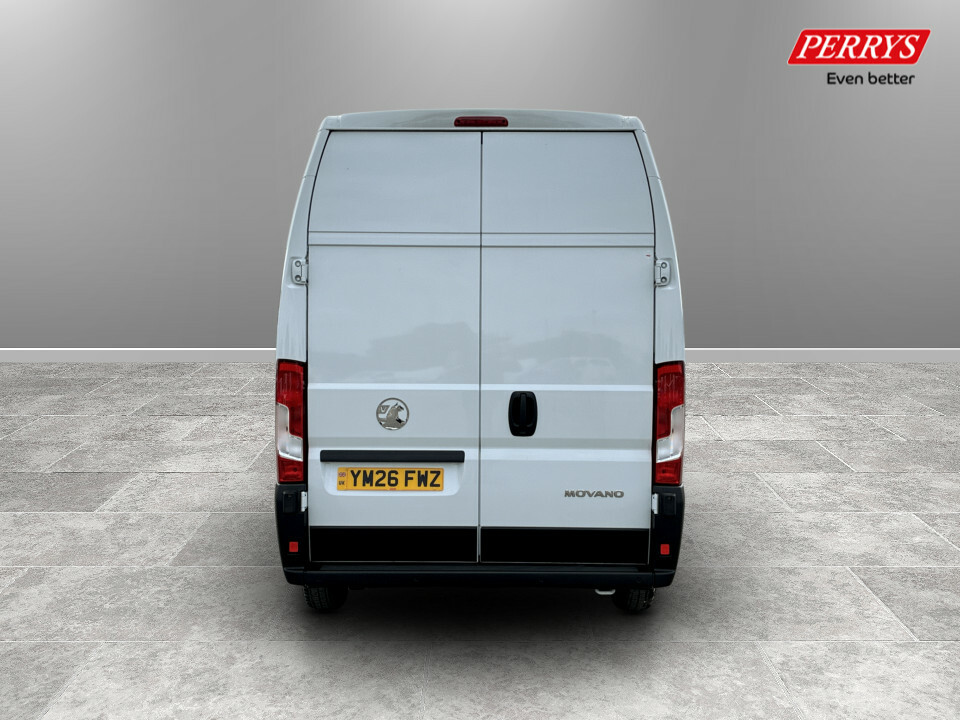 Vauxhall Movano 2.2 Turbo D 140 H3 Van Prime White #6
