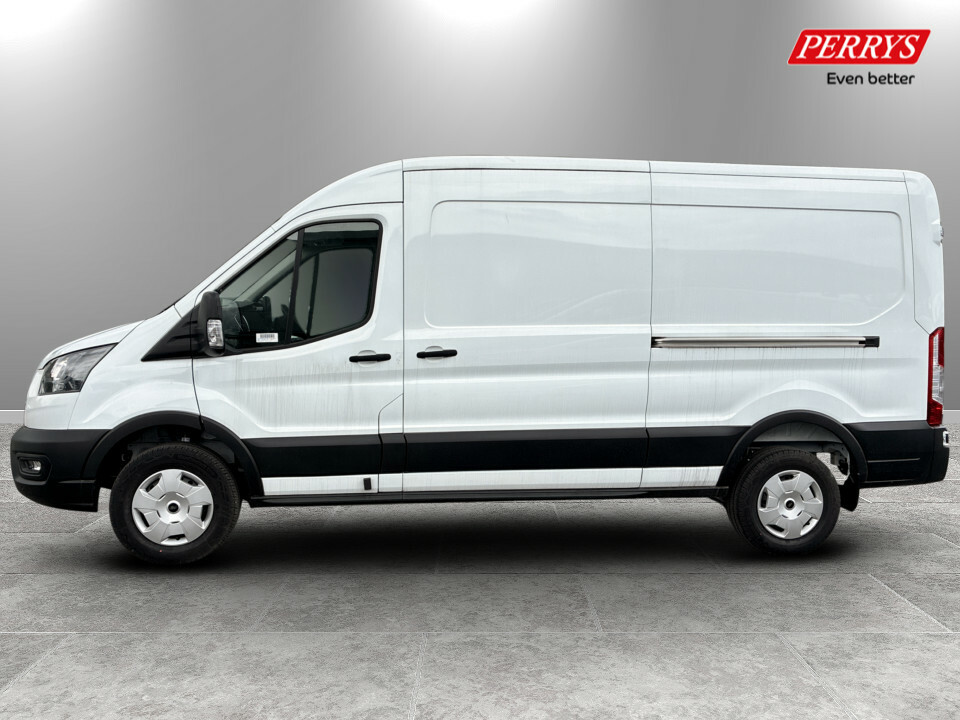 Ford Transit Custom Tsit 350 L3 H2 Trend Van 68Kwh Rwd YS26LWM White #4