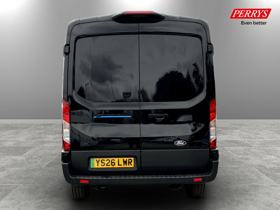 Ford Transit Custom E-tsit 350 L3 H2 Trend 65Kwh 135 YS26LWR Black #6