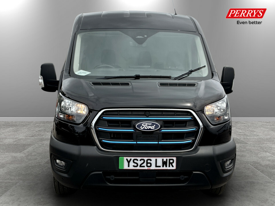 Ford Transit Custom E-tsit 350 L3 H2 Trend 65Kwh 135 YS26LWR Black #2