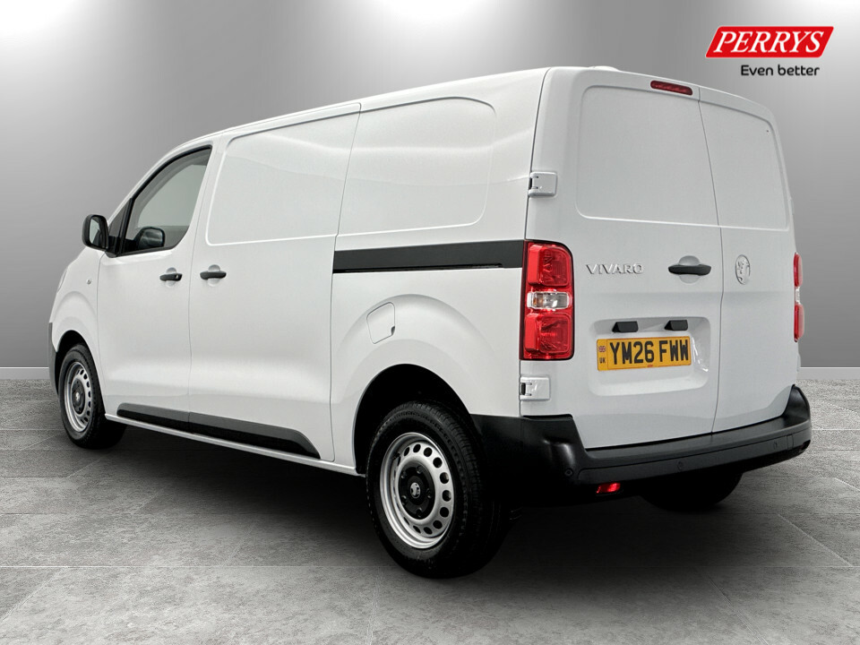 Vauxhall Vivaro 2.0 Turbo D 145 Prime H1 Van YM26FWW White #5