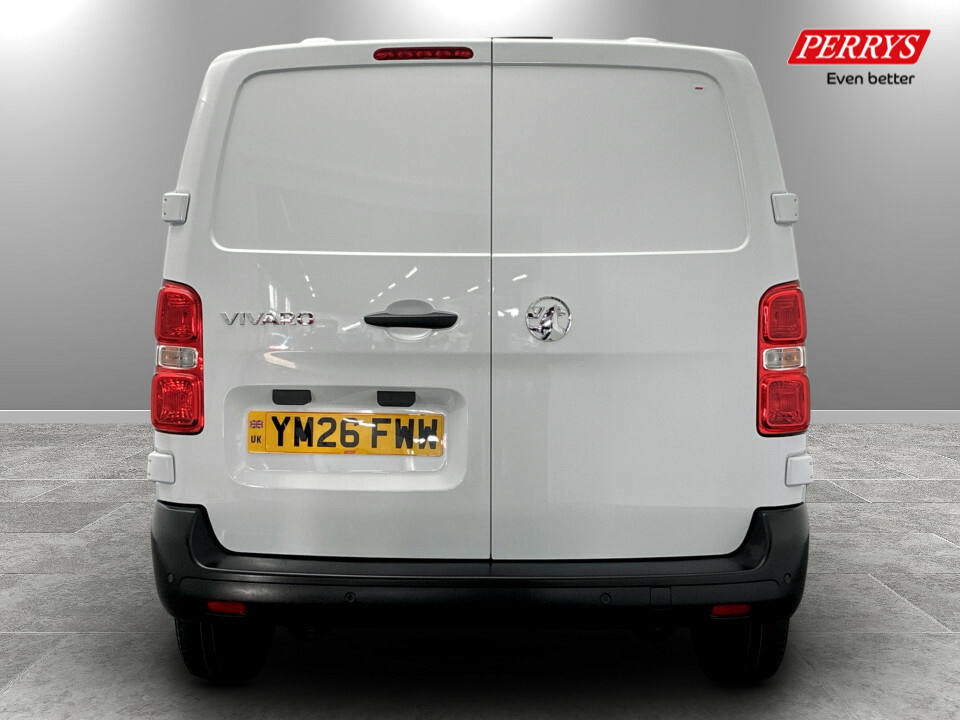 Vauxhall Vivaro 2.0 Turbo D 145 Prime H1 Van YM26FWW White #6