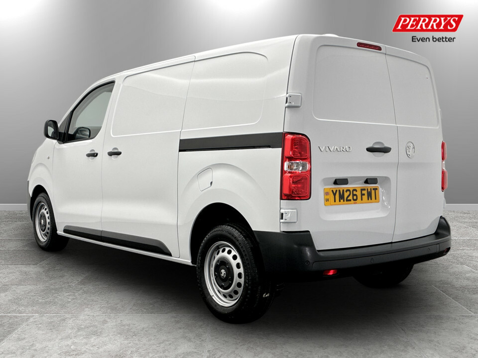 Vauxhall Vivaro 2.0 Turbo D 145 Prime H1 Van YM26FWT White #5