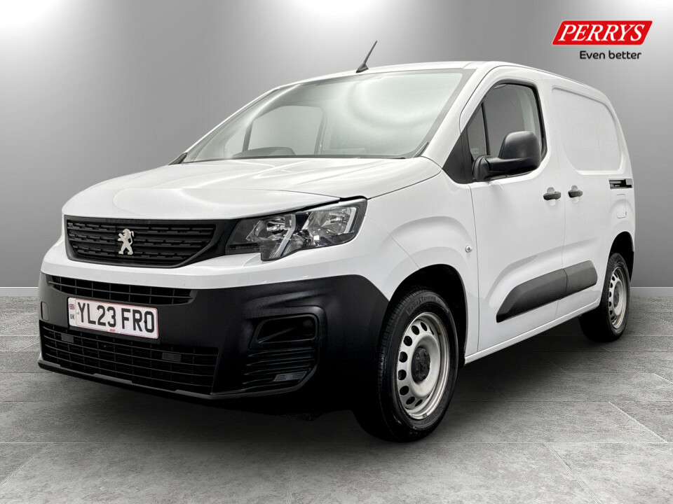 Peugeot Partner 1000 1.5 Bluehdi 100 Professional Premium Van YL23FRO White #3
