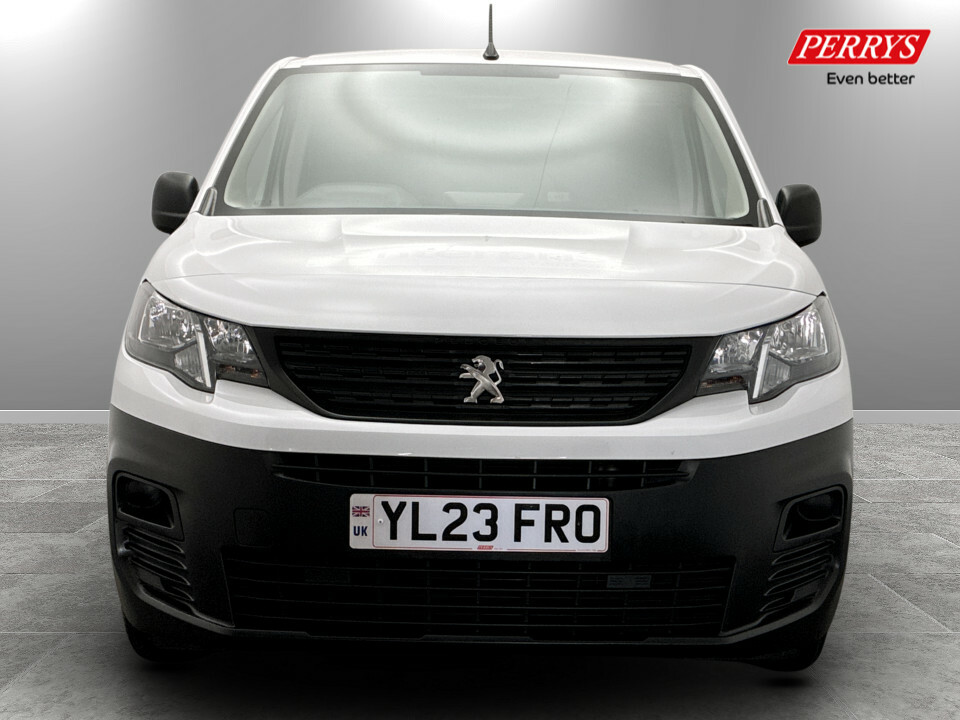 Peugeot Partner 1000 1.5 Bluehdi 100 Professional Premium Van YL23FRO White #2