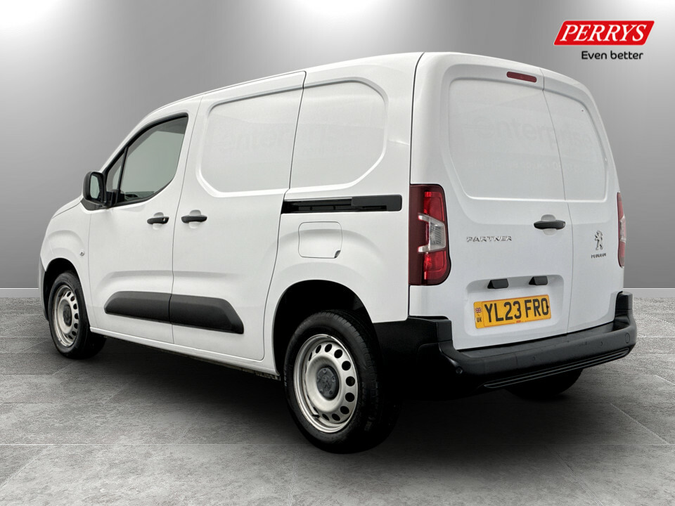 Peugeot Partner 1000 1.5 Bluehdi 100 Professional Premium Van YL23FRO White #5