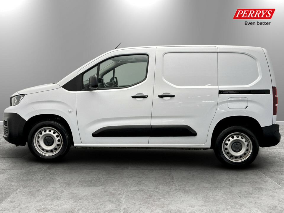Peugeot Partner 1000 1.5 Bluehdi 100 Professional Premium Van YL23FRO White #4
