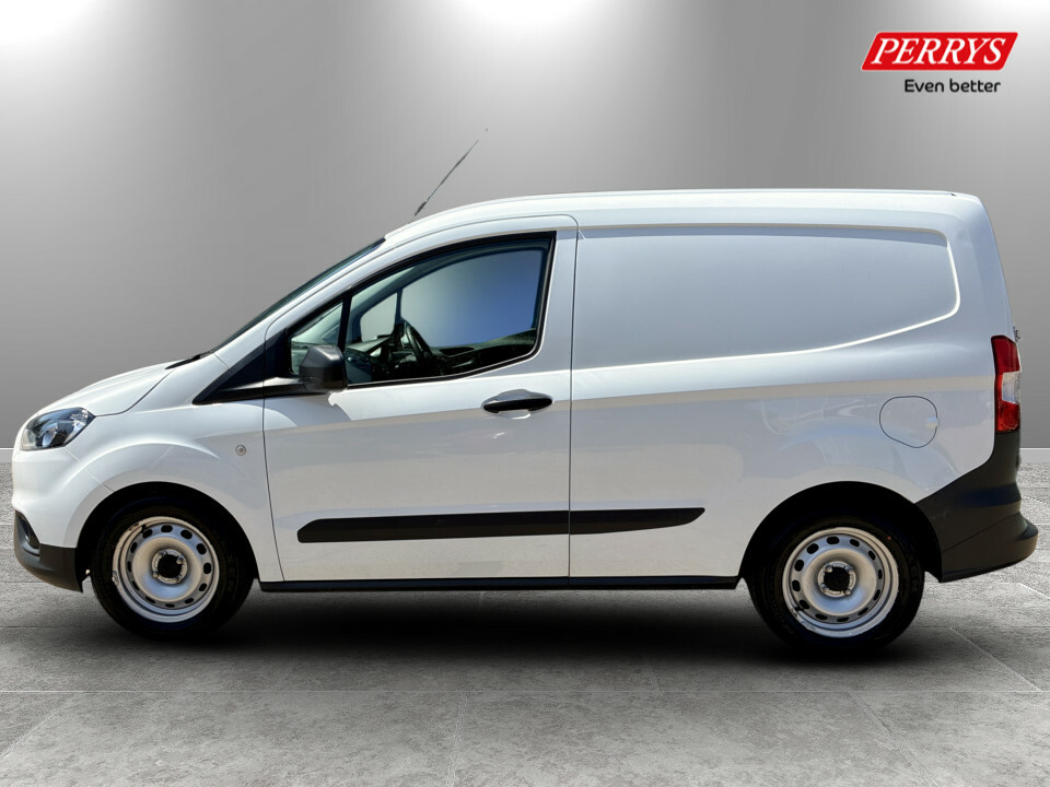 Ford Transit Courier 1.0 Ecoboost Leader Van 6 Speed YS23FYO White #4