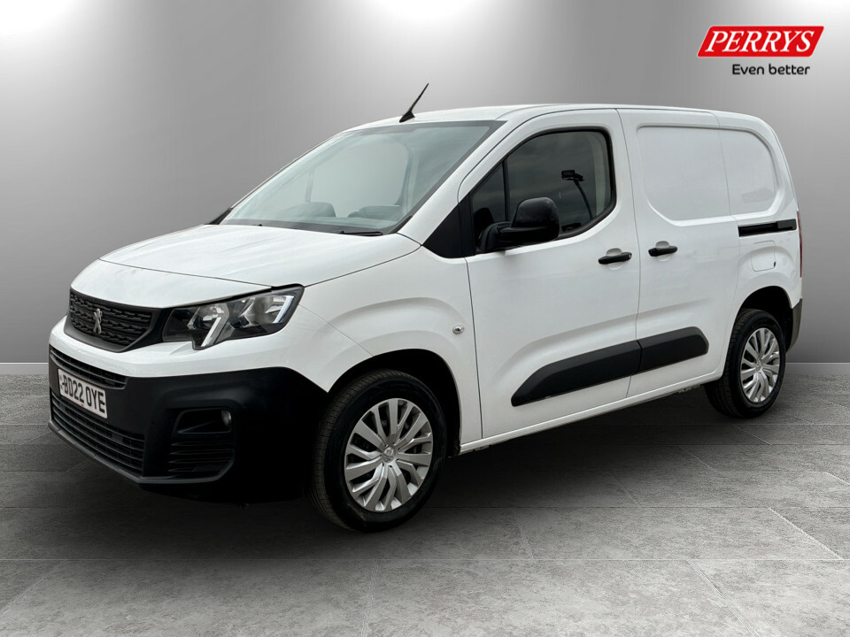 Peugeot Partner 1000 1.5 Bluehdi 100 Professional Prem Van 6 Spd White #3