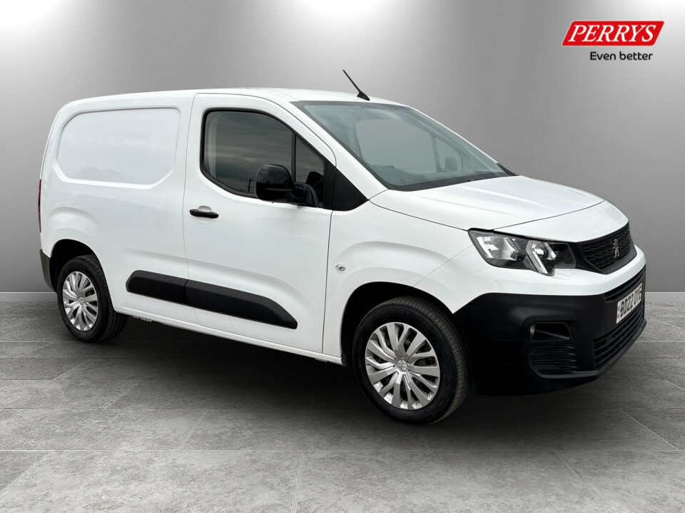 Peugeot Partner 1000 1.5 Bluehdi 100 Professional Prem Van 6 Spd White