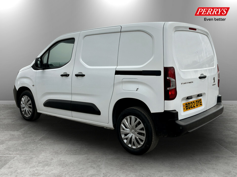 Peugeot Partner 1000 1.5 Bluehdi 100 Professional Prem Van 6 Spd White #5