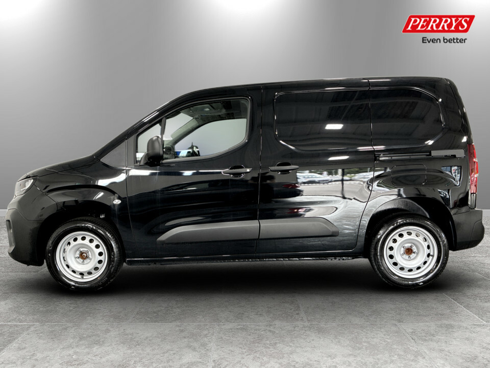 Peugeot Partner 1.5 Bluehdi 100 Professional Plus Van PF26MYG Black #4