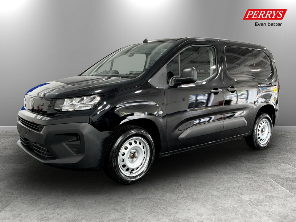 Peugeot Partner 1.5 Bluehdi 100 Professional Plus Van PF26MYG Black #3