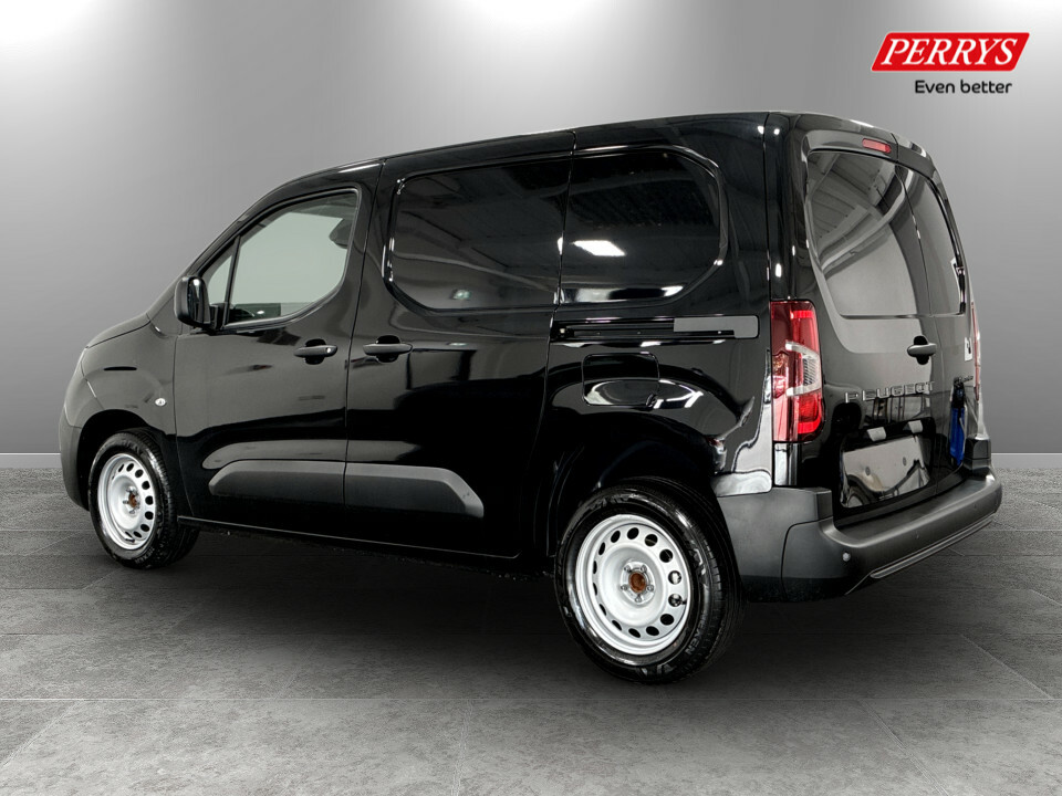 Peugeot Partner 1.5 Bluehdi 100 Professional Plus Van PF26MYG Black #5