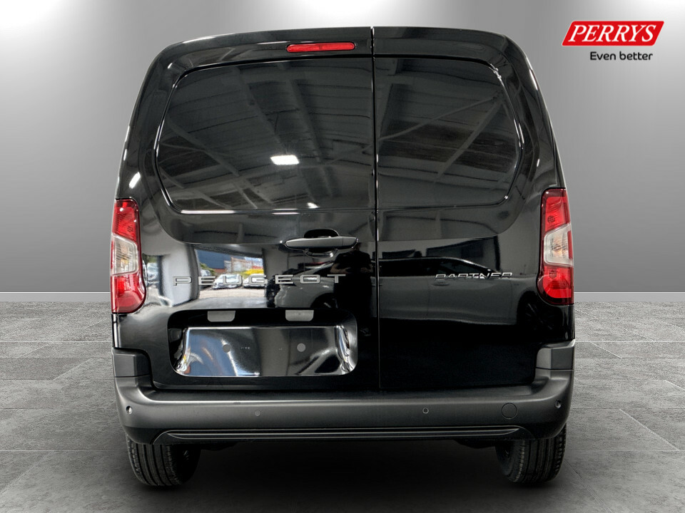 Peugeot Partner 1.5 Bluehdi 100 Professional Plus Van PF26MYG Black #6