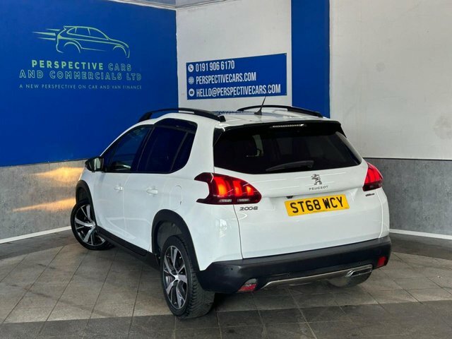 Peugeot 2008 1.2 Puretech Gpf Gt Line Suv Eur ST68WCY White #4